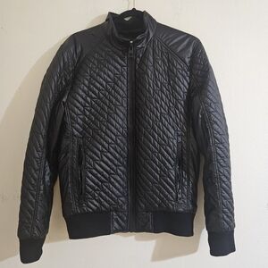 Guess Jacket Quilted Bomber Jacket